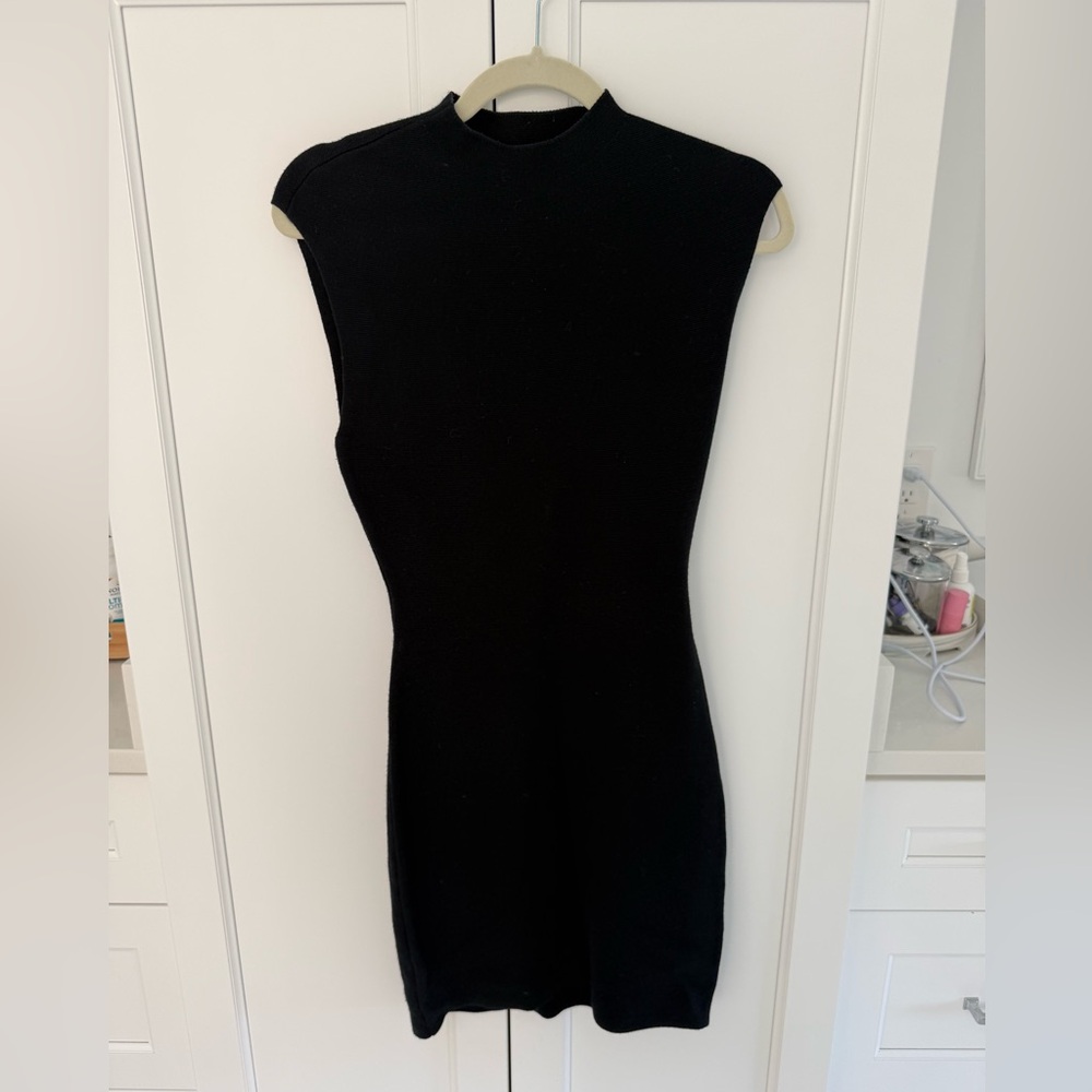 Abercrombie & Fitch Black Backless Dress
